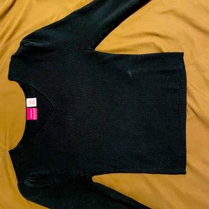 Black quarter sleeve shirt